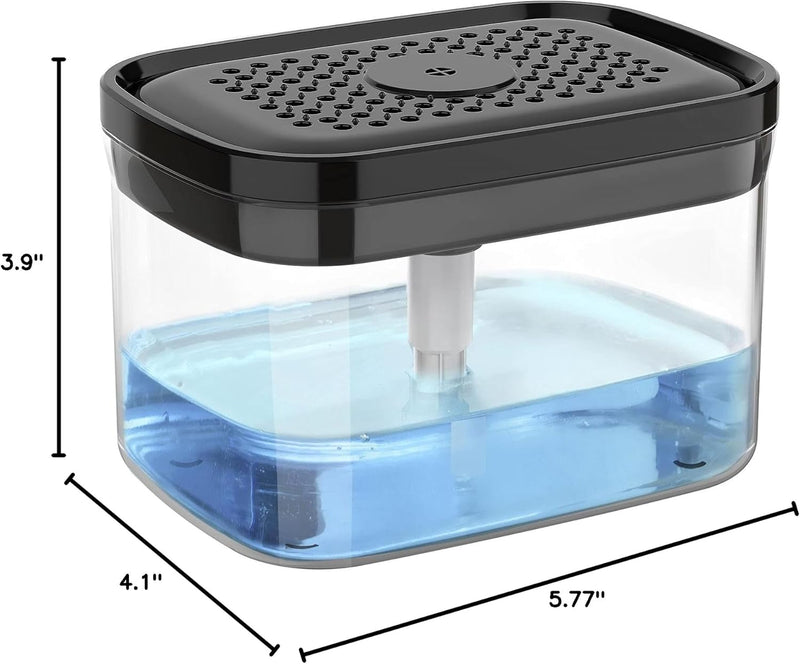 2 In 1 Soap Dispenser